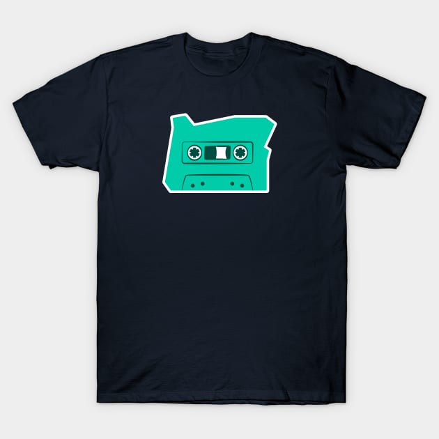 Oregon Mixtape T-Shirt by peterwjdibble